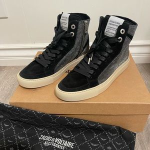 New! Zadig & Voltaire high flash sneakers